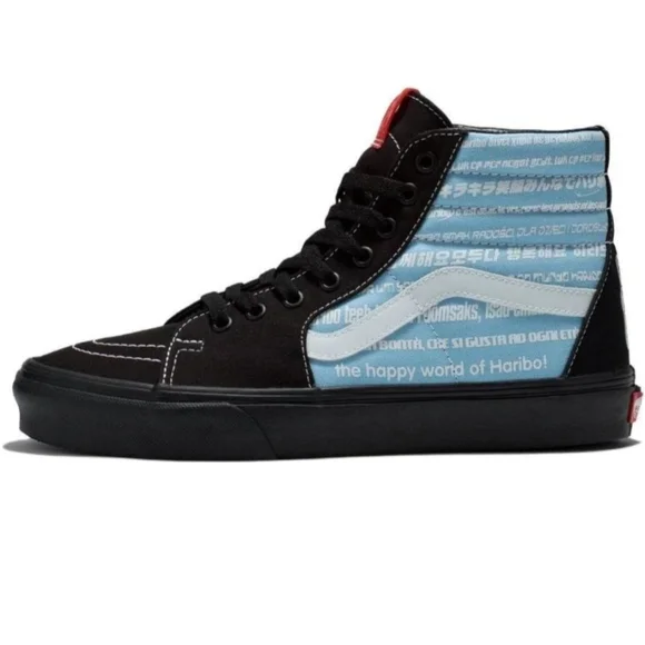 Vans Sk8 Hi Haribo Men Size 8.5 Blue And Black 102025 - Picture 2 of 6